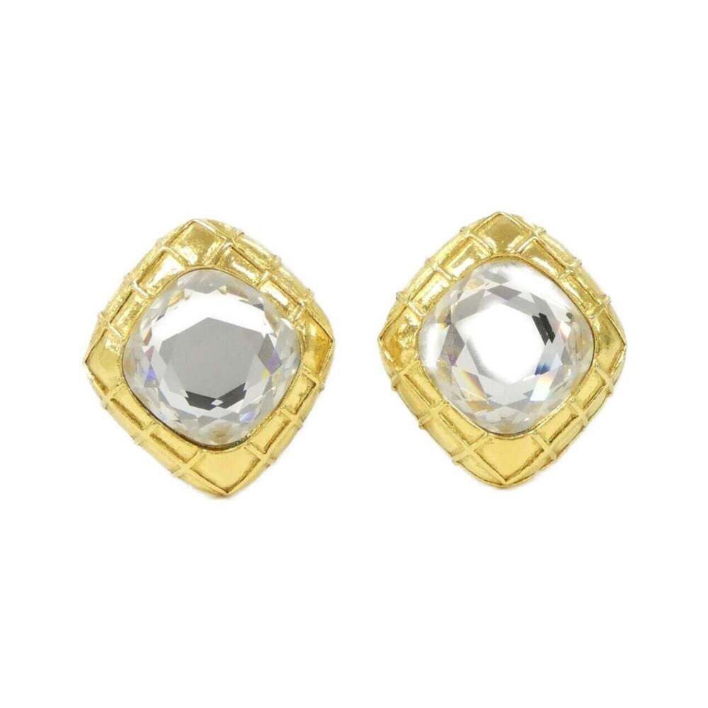 CHANEL Authentic Gold Earrings - Picture 1 of 3